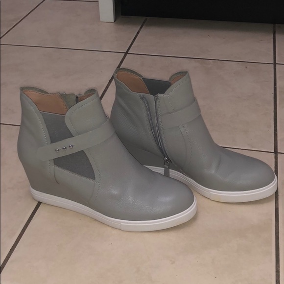 linea paolo freshton high top wedge sneaker